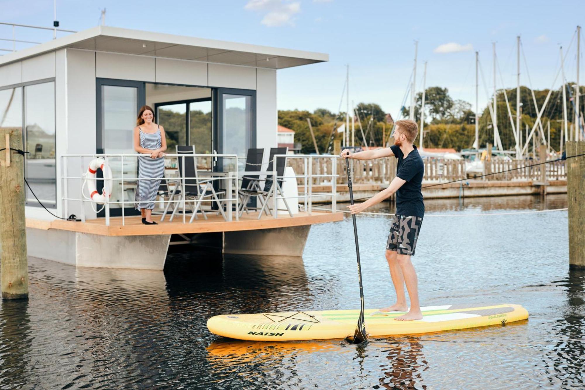 Hausboot Well - Husbad Well Rendbjerg Exterior foto